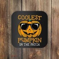 Coolest Pumpkin In The Patch Halloween Coaster thumb 0