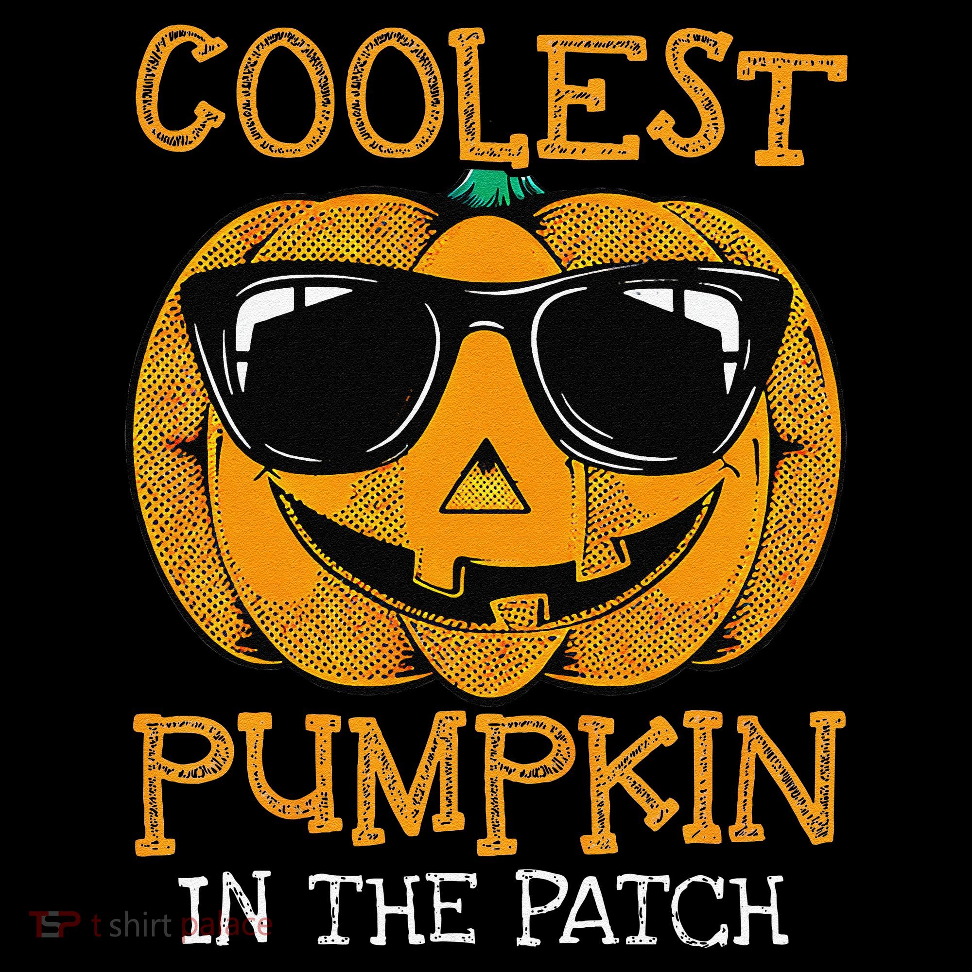 Coolest Pumpkin In The Patch Halloween Coaster