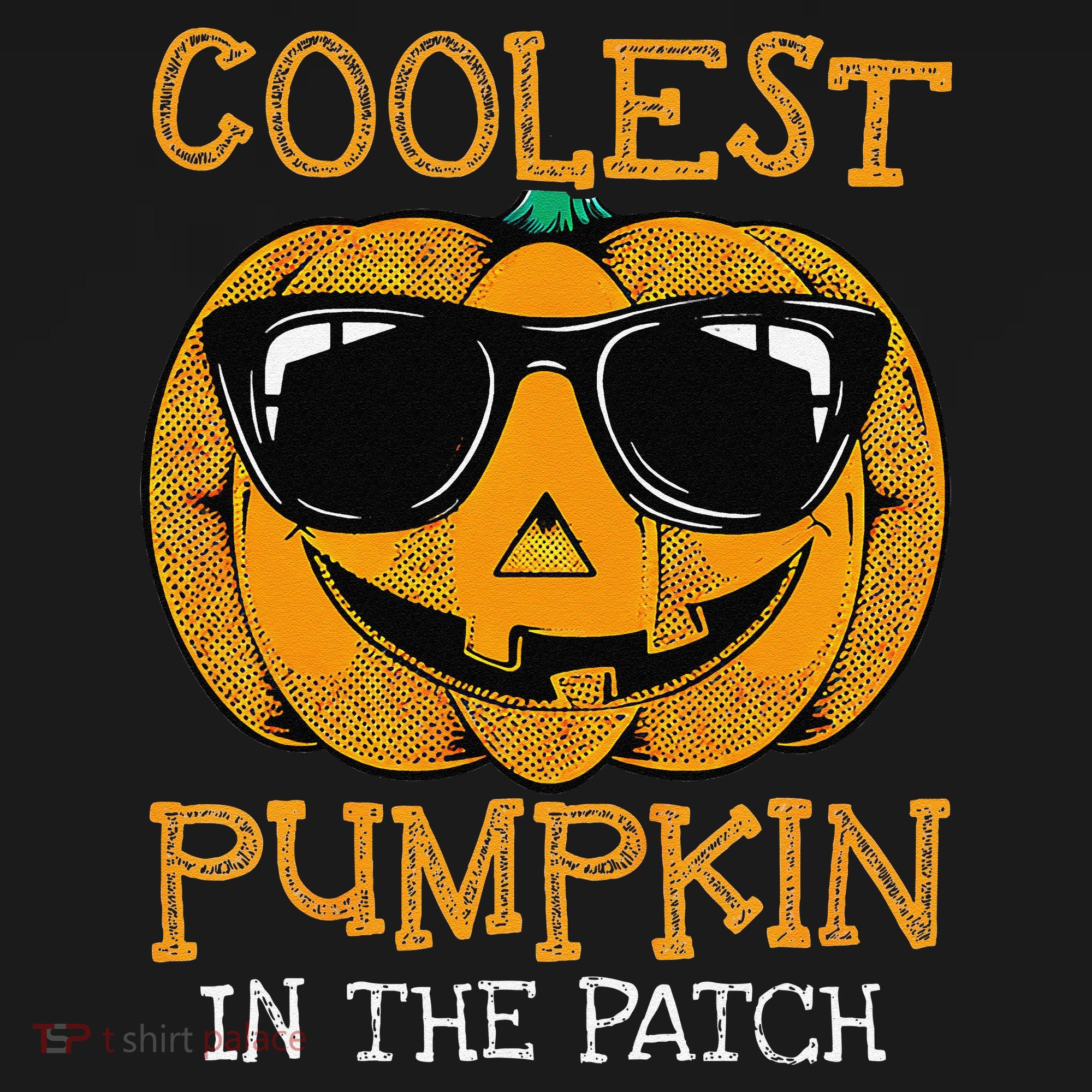 Coolest Pumpkin In The Patch Halloween Polo