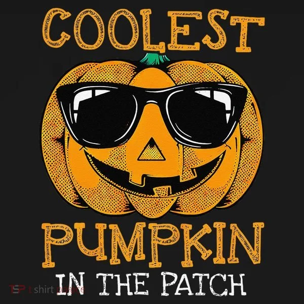 Coolest Pumpkin In The Patch Halloween Toddler Hoodie