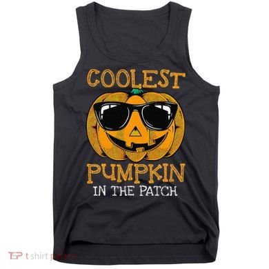 Coolest Pumpkin In The Patch Halloween Tank Top