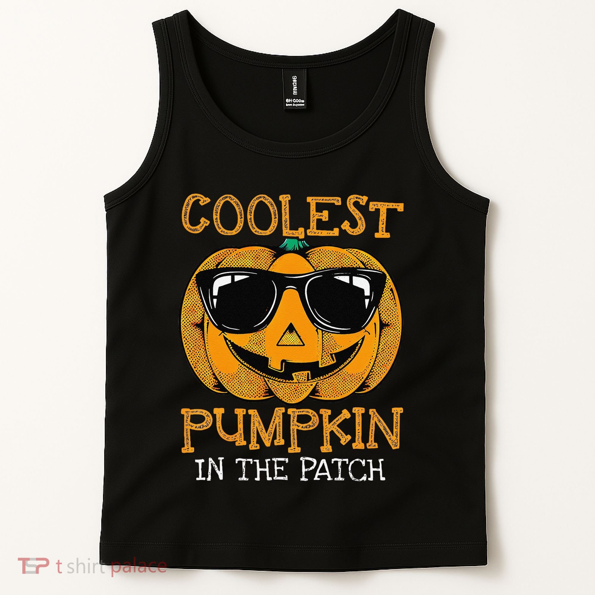 Coolest Pumpkin In The Patch Halloween Tank Top