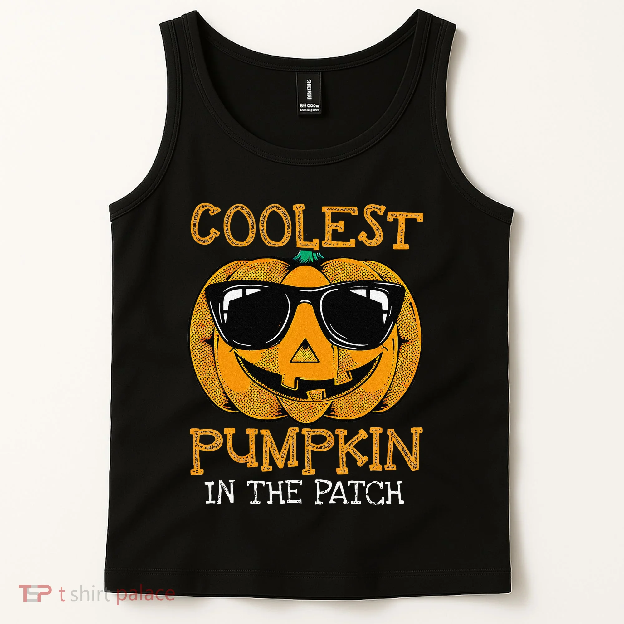 Coolest Pumpkin In The Patch Halloween Tank Top