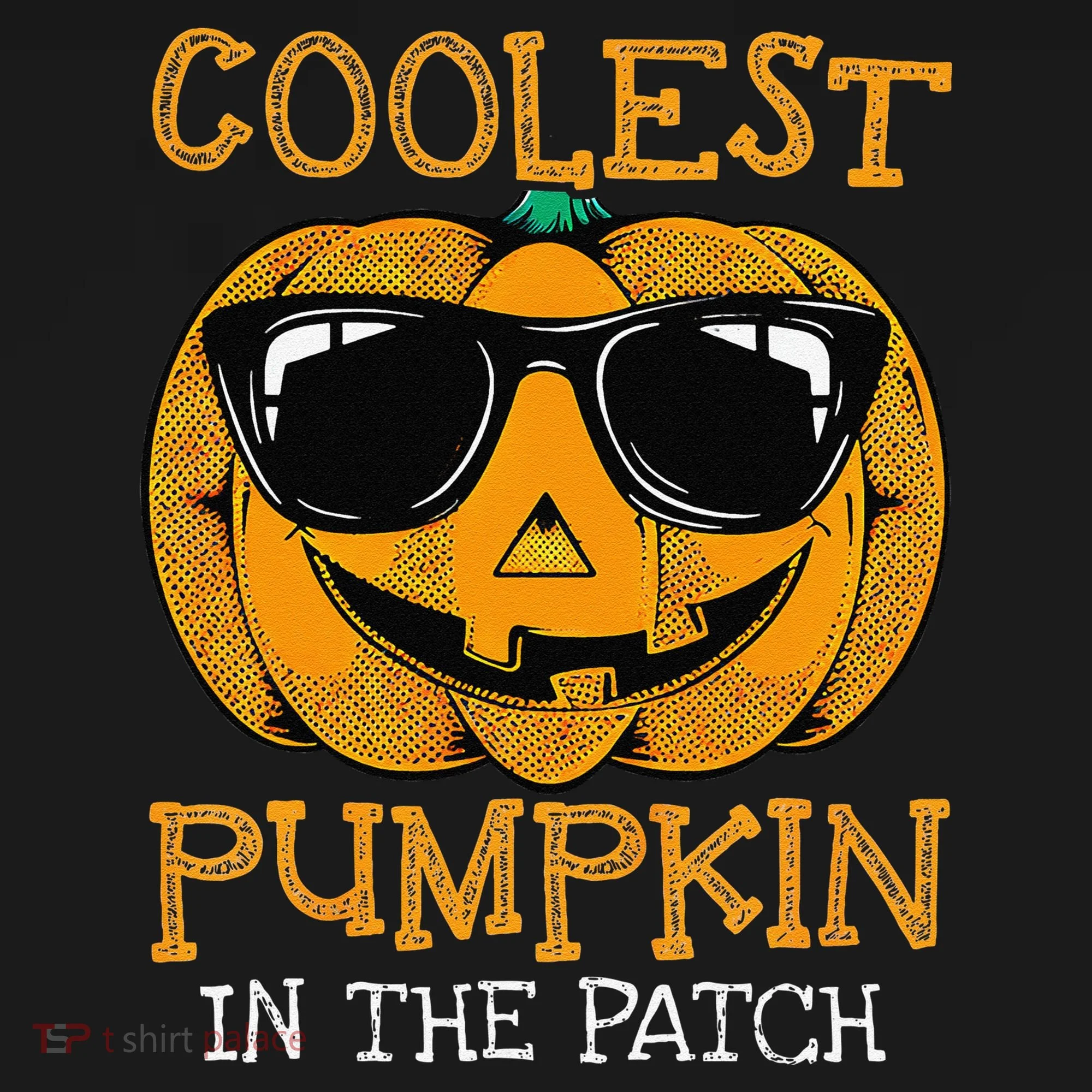 Coolest Pumpkin In The Patch Halloween Tank Top