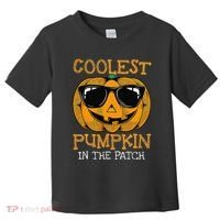 Coolest Pumpkin In The Patch Halloween Toddler T-Shirt thumb 0