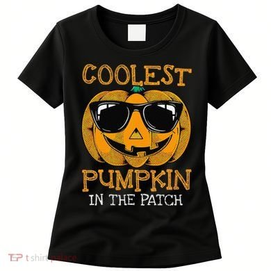 Coolest Pumpkin In The Patch Halloween Women's T-Shirt