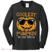 Coolest Pumpkin In The Patch Halloween Kids Long Sleeve Shirt thumb 0