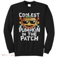 Coolest Pumpkin In The Patch Halloween Girls Sweatshirt thumb 0