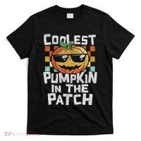 Coolest Pumpkin In The Patch Halloween Girls T-Shirt thumb 0