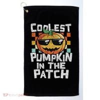 Coolest Pumpkin In The Patch Halloween Girls Golf Towel thumb 0