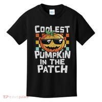 Coolest Pumpkin In The Patch Halloween Girls Kids T-Shirt thumb 0