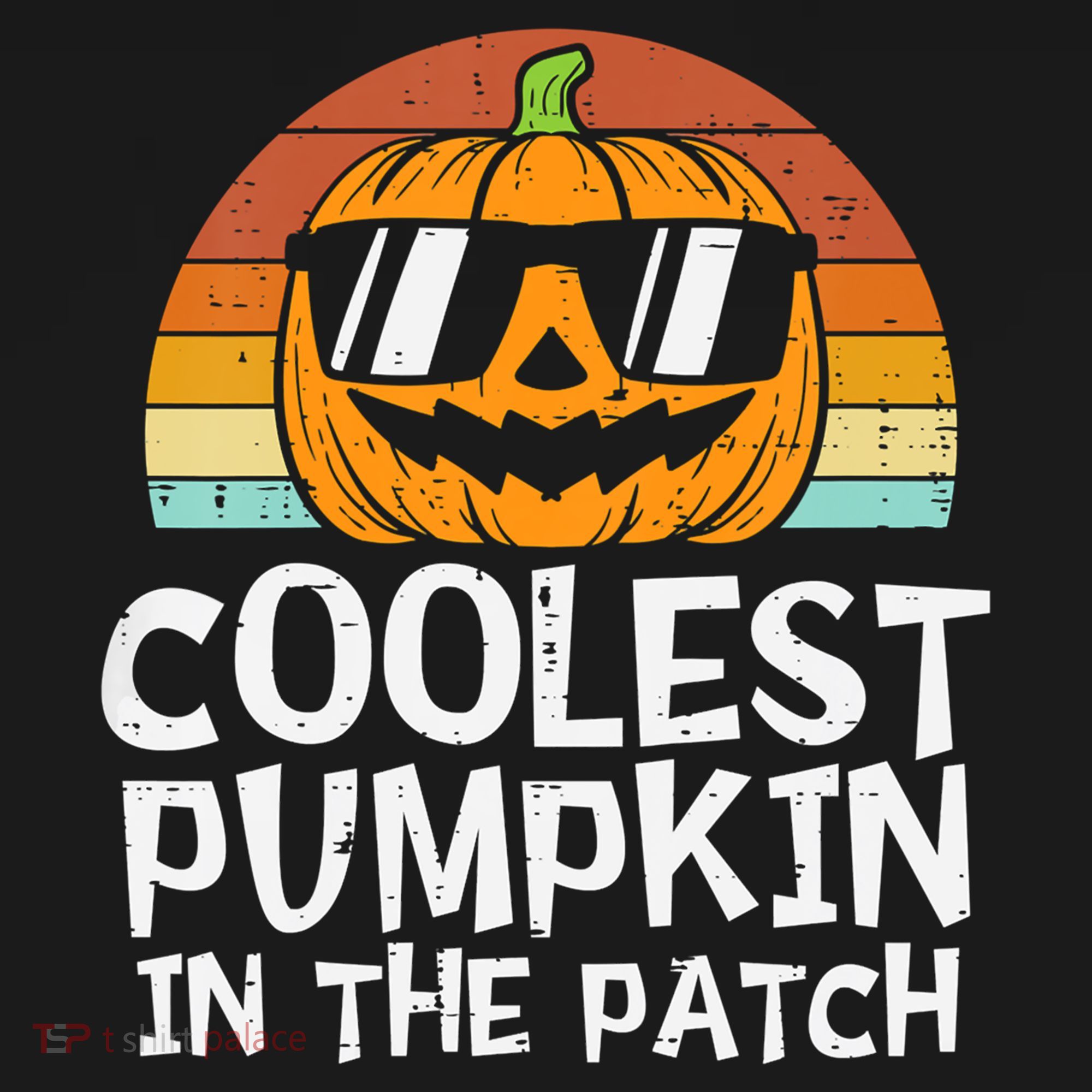 Coolest Pumpkin In The Patch Halloween Funny Gift Bucket Hat