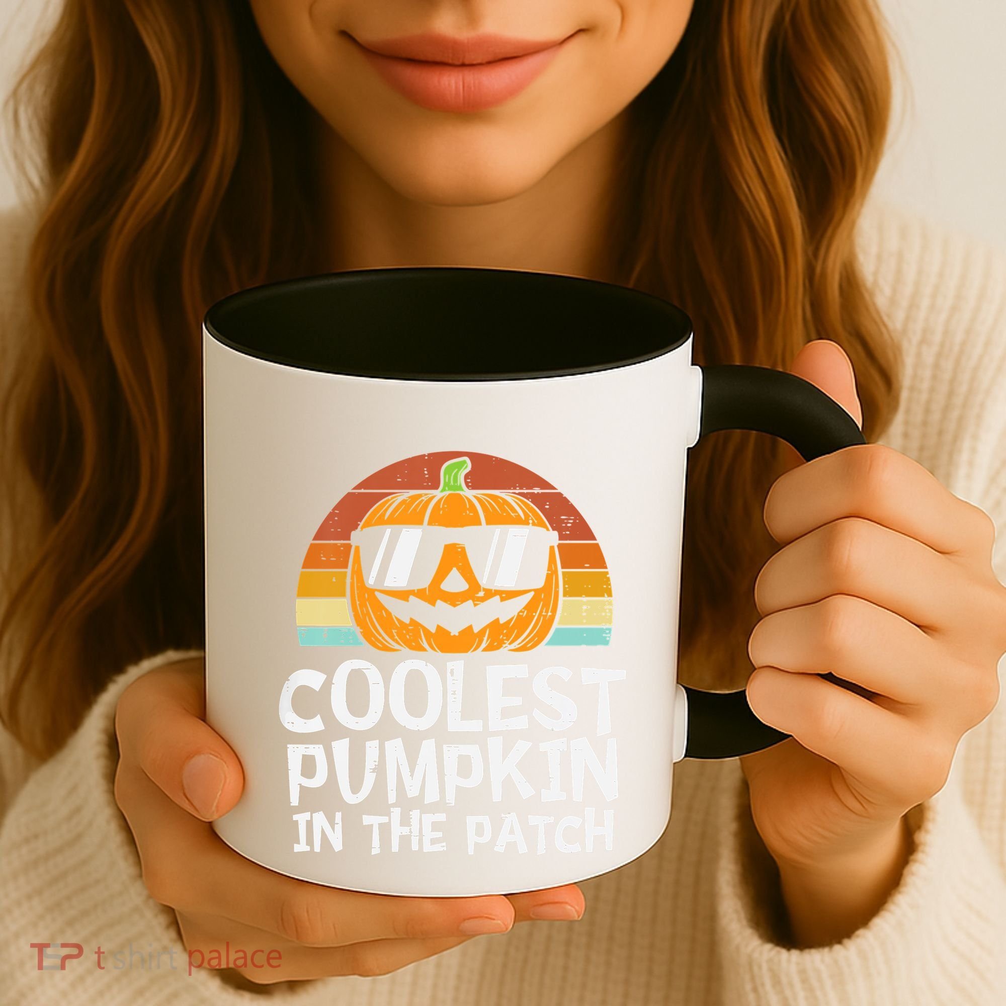 Coolest Pumpkin In The Patch Halloween Funny Gift Coffee Mug