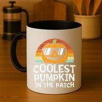 Coolest Pumpkin In The Patch Halloween Funny Gift Coffee Mug thumb 4