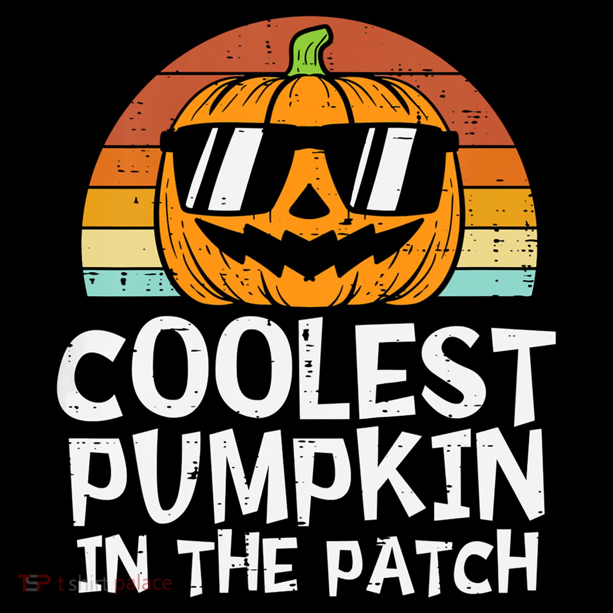 Coolest Pumpkin In The Patch Halloween Funny Gift Women's Hoodie