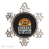 Coolest Pumpkin In The Patch Halloween Funny Gift Ornament thumb 0
