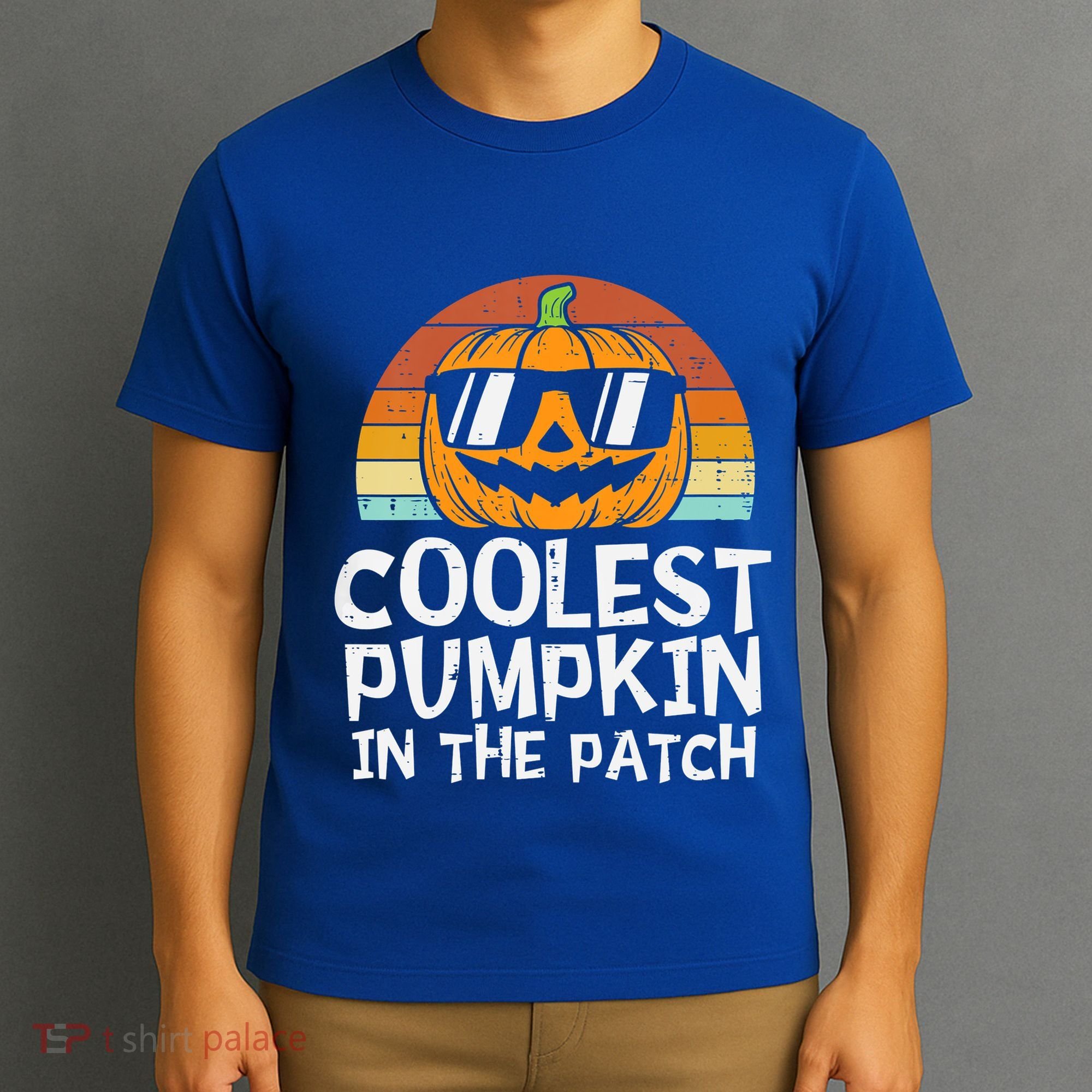 Coolest Pumpkin In The Patch Halloween Funny Gift T-Shirt