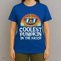Coolest Pumpkin In The Patch Halloween Funny Gift T-Shirt thumb 4