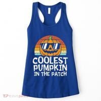 Coolest Pumpkin In The Patch Halloween Funny Gift Women's Tank Top thumb 0