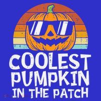 Coolest Pumpkin In The Patch Halloween Funny Gift Kids Hoodie thumb 5