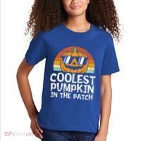 Coolest Pumpkin In The Patch Halloween Funny Gift Kids T-Shirt thumb 2