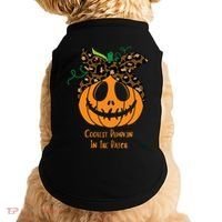 Coolest Pumpkin In The Patch Jackolantern Leopard Head Scarf Cool Gift Doggie Tank thumb 0