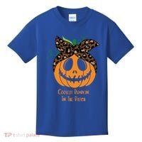 Coolest Pumpkin In The Patch Jackolantern Leopard Head Scarf Cool Gift Kids T-Shirt thumb 0