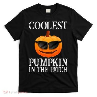 Coolest Pumpkin In The Patch Funny Halloween T-Shirt