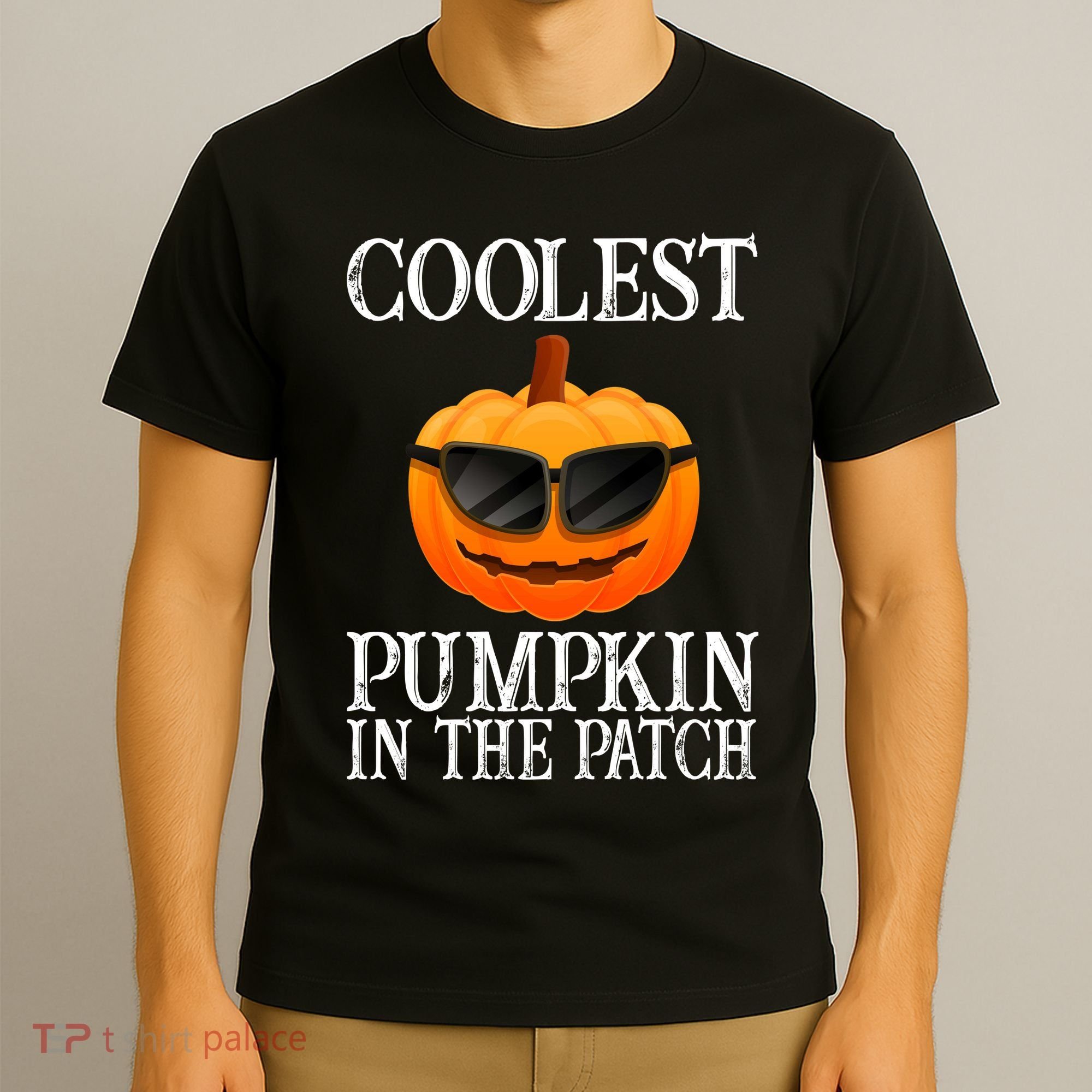 Coolest Pumpkin In The Patch Funny Halloween T-Shirt