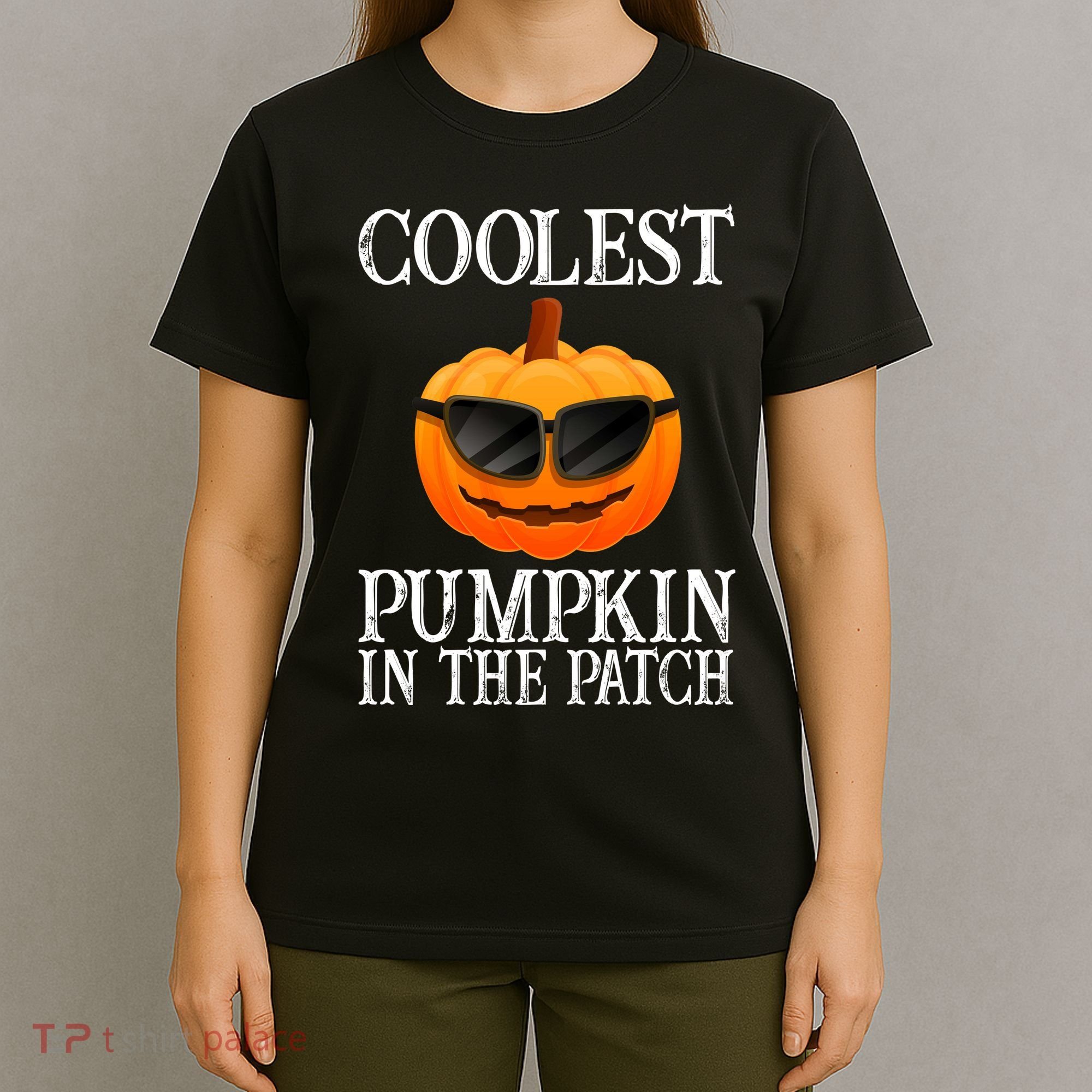Coolest Pumpkin In The Patch Funny Halloween T-Shirt