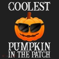 Coolest Pumpkin In The Patch Funny Halloween Beanie thumb 2