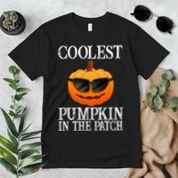 Coolest Pumpkin In The Patch Funny Halloween Premium T-Shirt thumb 2