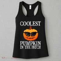 Coolest Pumpkin In The Patch Funny Halloween Women's Tank Top thumb 3