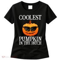 Coolest Pumpkin In The Patch Funny Halloween Women's T-Shirt thumb 0