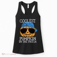 Coolest Pumpkin In The Patch Halloween Women's Tank Top thumb 0