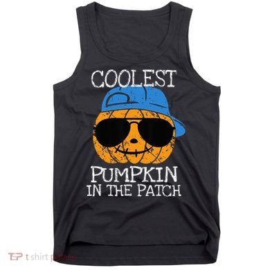 Coolest Pumpkin In The Patch Halloween Tank Top