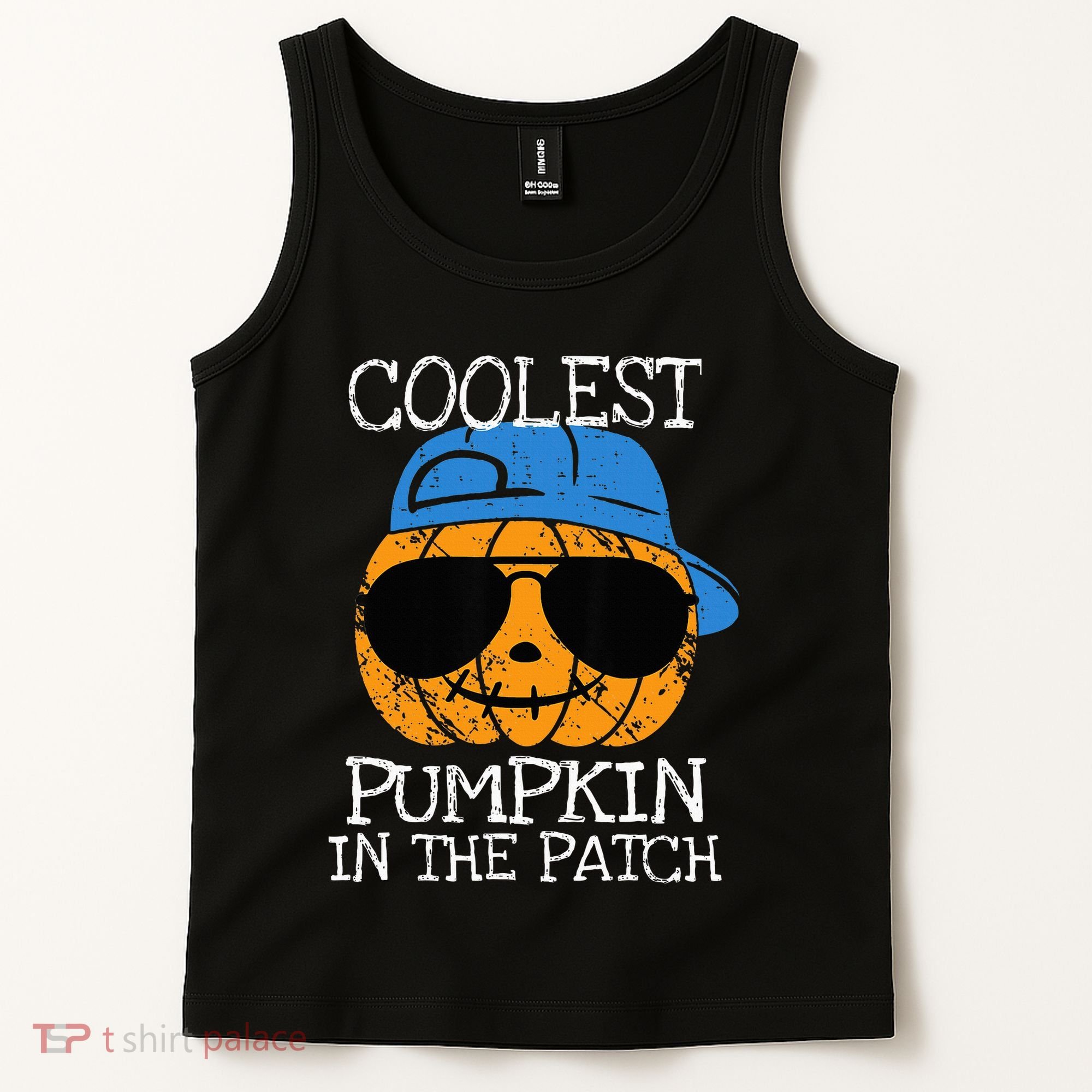 Coolest Pumpkin In The Patch Halloween Tank Top