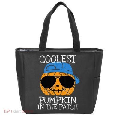Coolest Pumpkin In The Patch Halloween Tote Bag