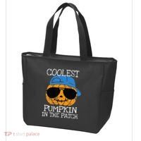Coolest Pumpkin In The Patch Halloween Tote Bag thumb 3