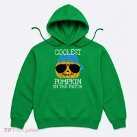 Coolest Pumpkin In The Patch Halloween Hoodie thumb 0
