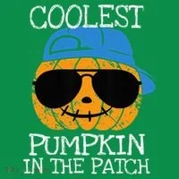Coolest Pumpkin In The Patch Halloween Hoodie thumb 2