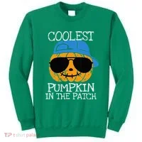 Coolest Pumpkin In The Patch Halloween Sweatshirt thumb 0