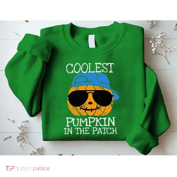 Coolest Pumpkin In The Patch Halloween Sweatshirt