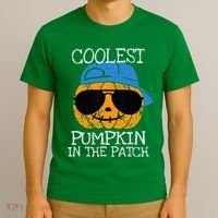 Coolest Pumpkin In The Patch Halloween T-Shirt thumb 3