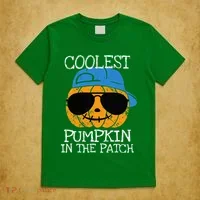 Coolest Pumpkin In The Patch Halloween T-Shirt thumb 5