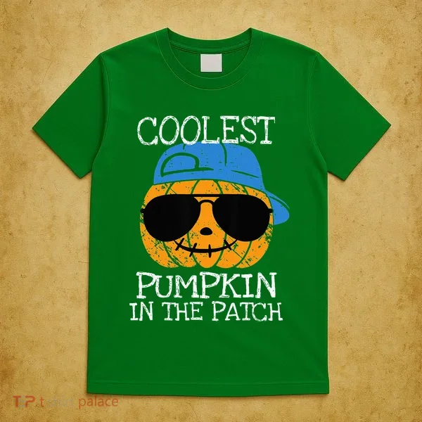 Coolest Pumpkin In The Patch Halloween T-Shirt