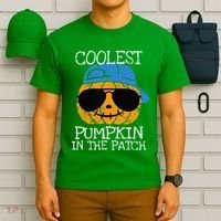 Coolest Pumpkin In The Patch Halloween T-Shirt thumb 6
