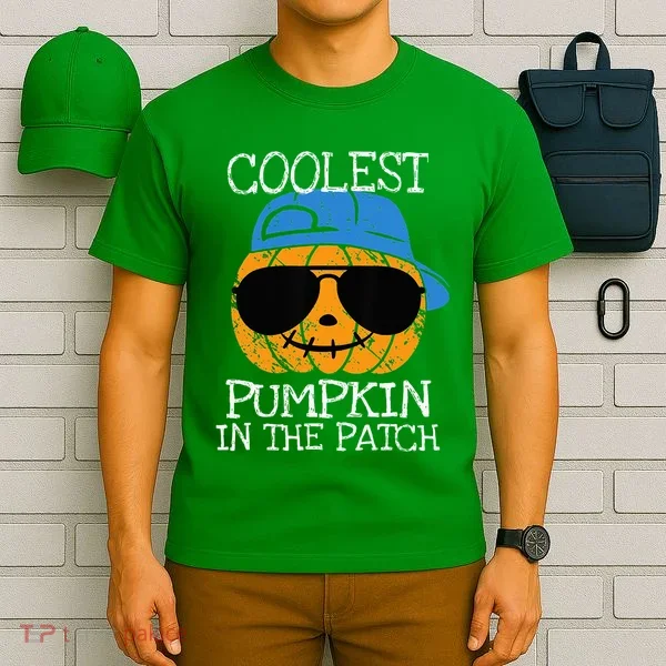 Coolest Pumpkin In The Patch Halloween T-Shirt