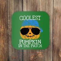 Coolest Pumpkin In The Patch Halloween Coaster thumb 0