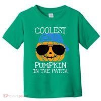 Coolest Pumpkin In The Patch Halloween Toddler T-Shirt thumb 0